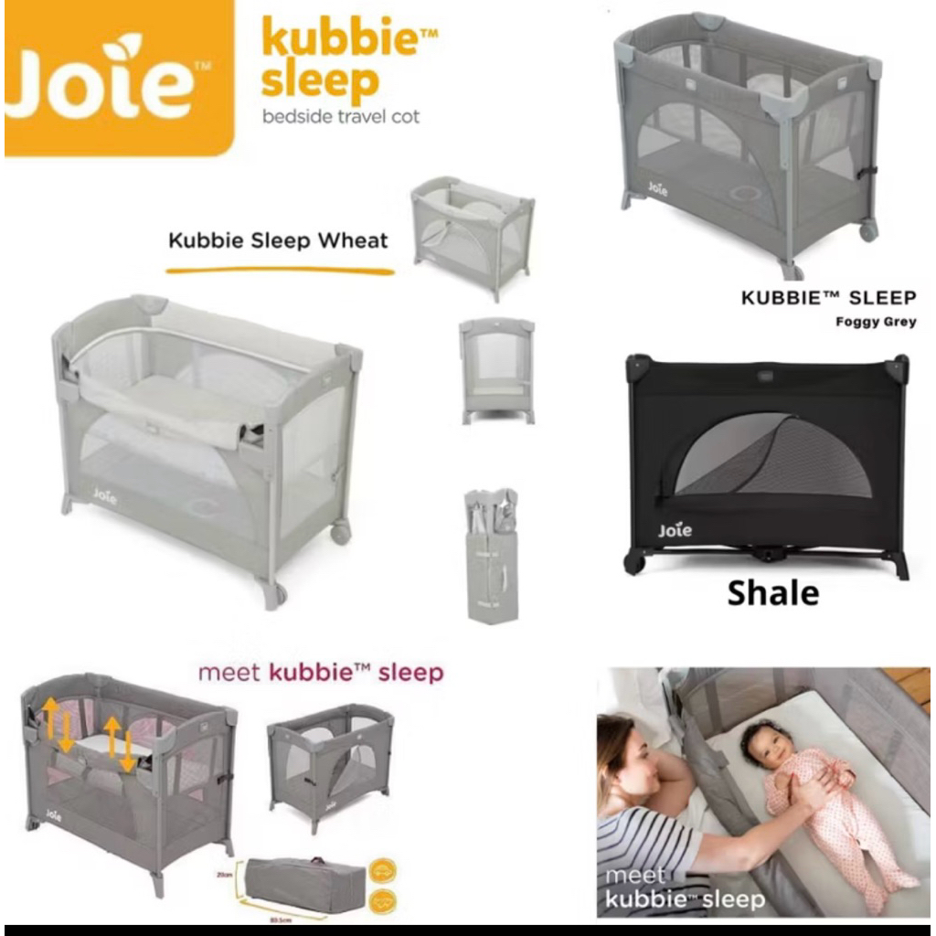 Preloved box joie kubbie foggy grey