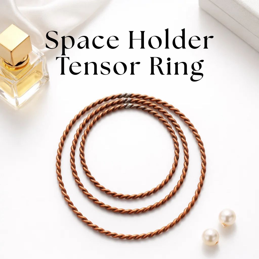 Tensor Ring Space Holder – Copper Tembaga Murni Handcrafted