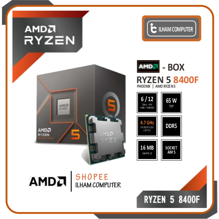 AMD Ryzen 5 8400F CPU