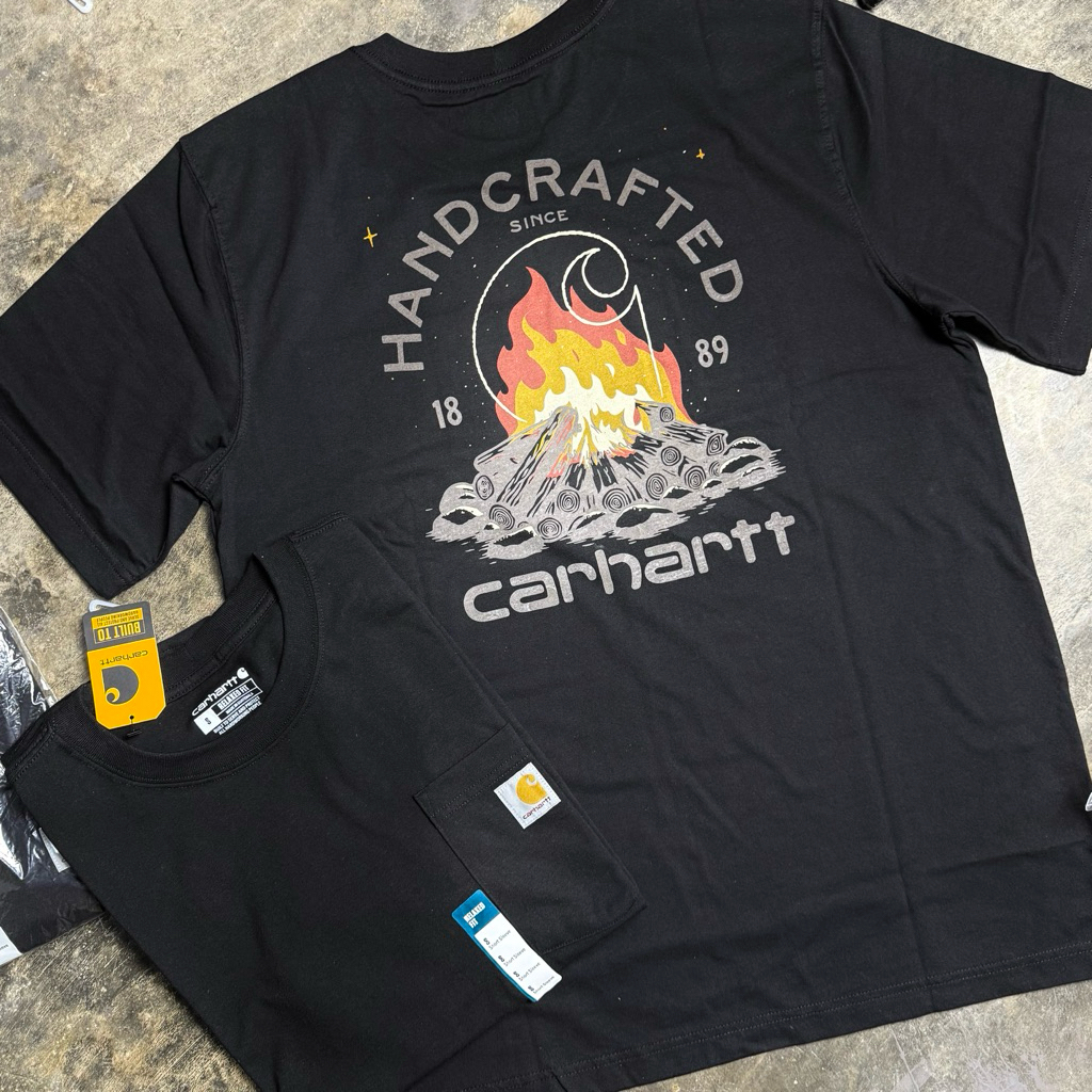 Carhartt S/S Irvine Graphic Pocket T-Shirt - Original 100%
