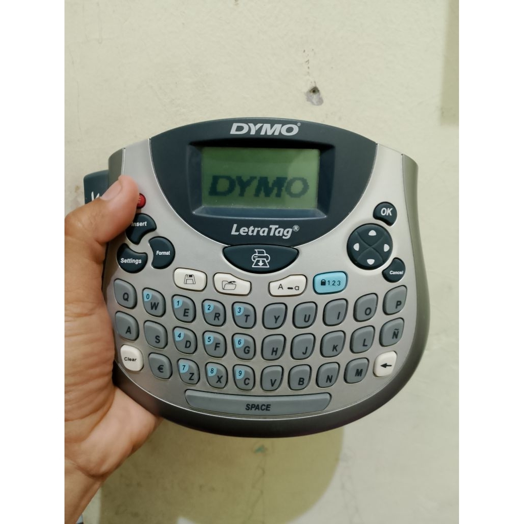 mesin label dymo letratag plus personal label marker