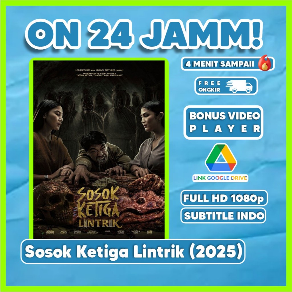 Sosok Ketiga Lintrik (2025) FULL HD Horor indonesia insidious  bluray kuasa gelap film indonesia fil