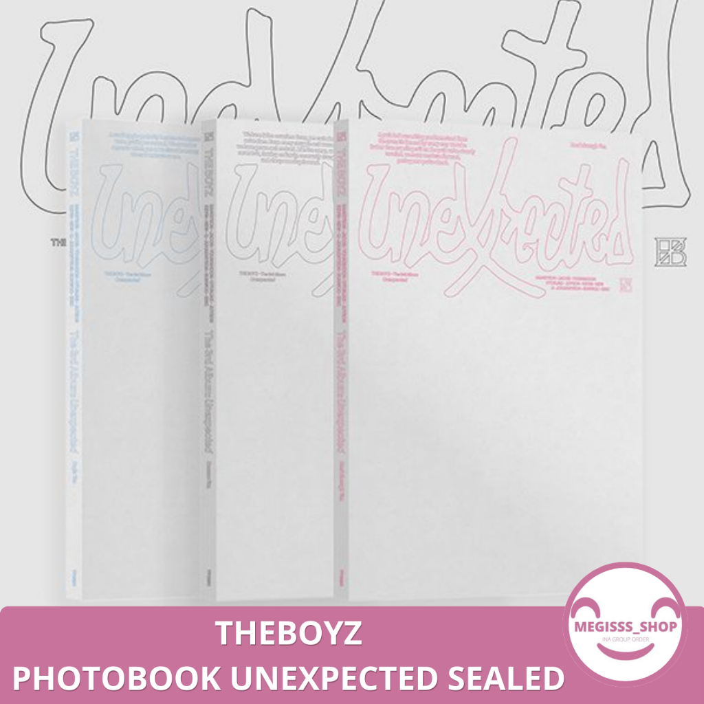 [CLEARANCE-SEALED] THEBOYZ UNEXPECTED PHOTOBOOK VER FS EVENT SEALED ALBUM