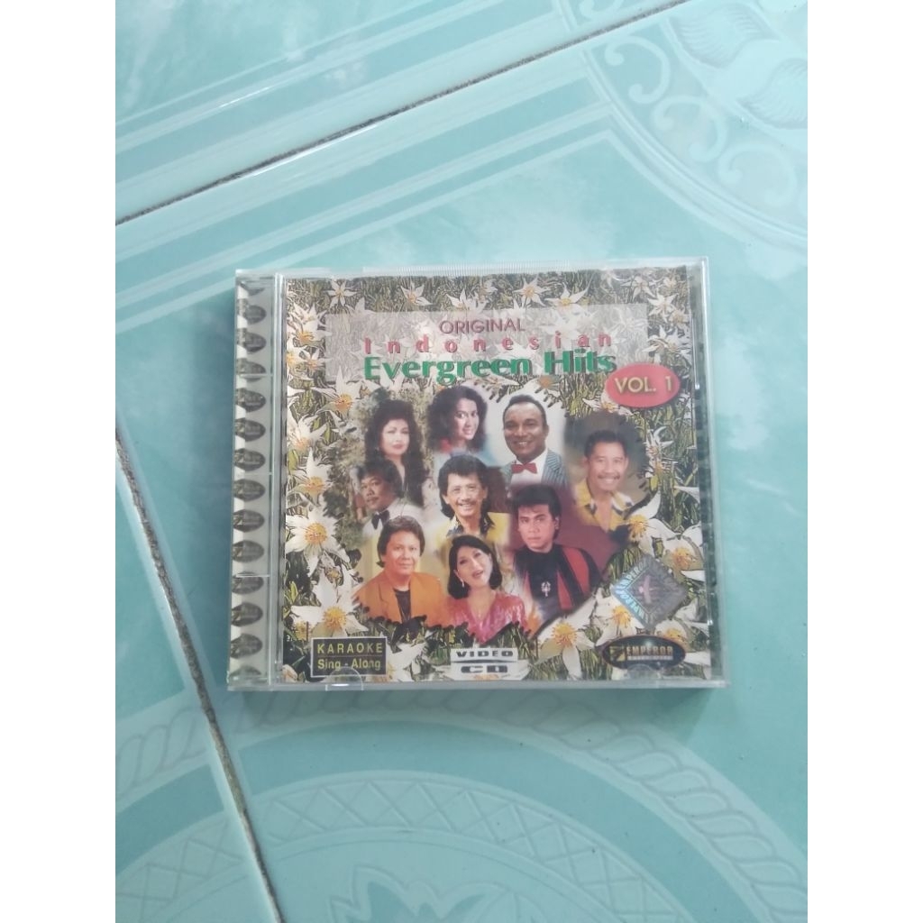 Vcd karaoke Indonesia Evergreen hits vol 1