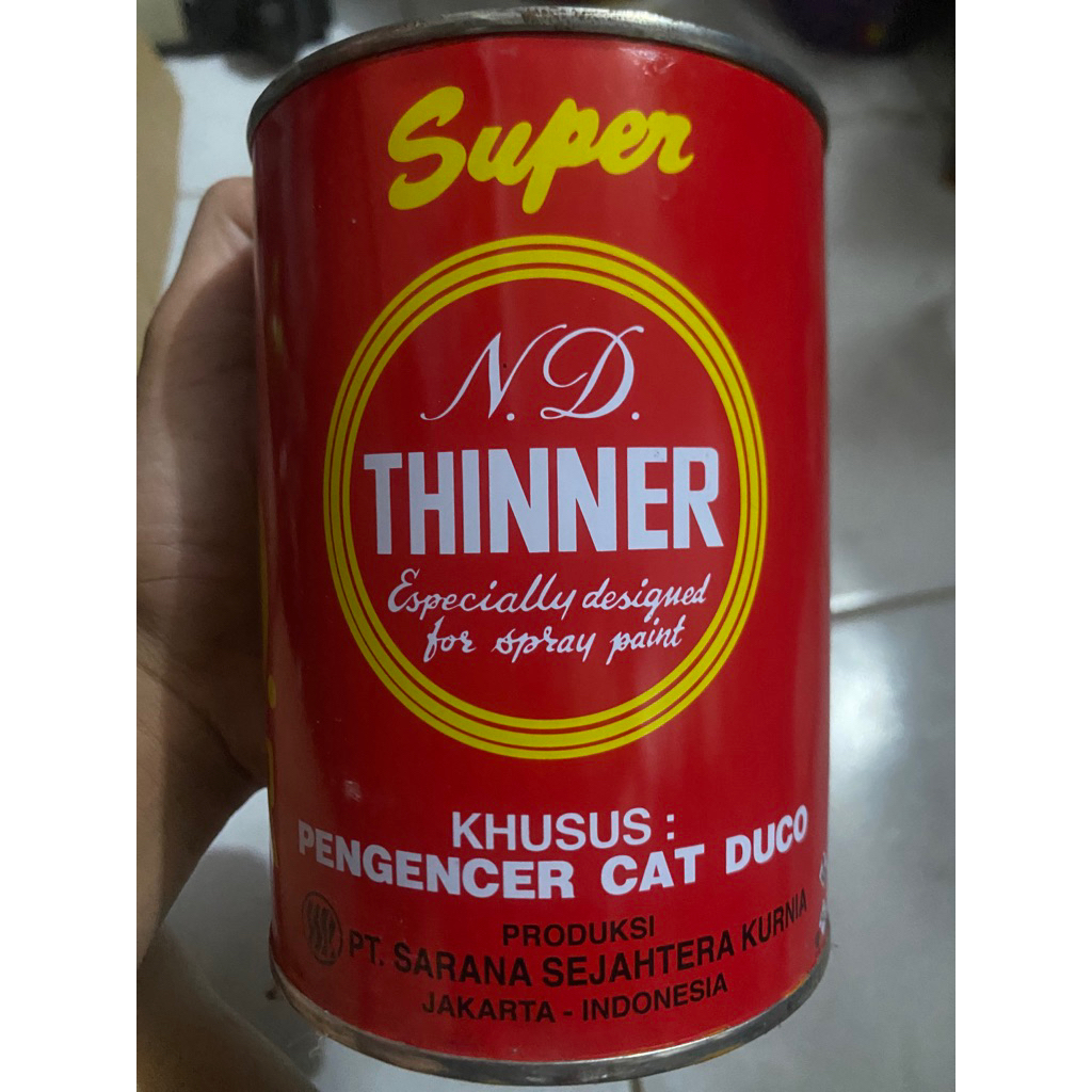 Thinner ND N.D. Super SSK Pengencer Cat Duco