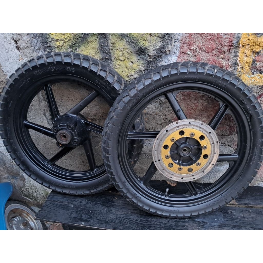 Velg pelek Tiger lama old tilam bisa megapro mega pro gl pro racing palang original ori copotan stan