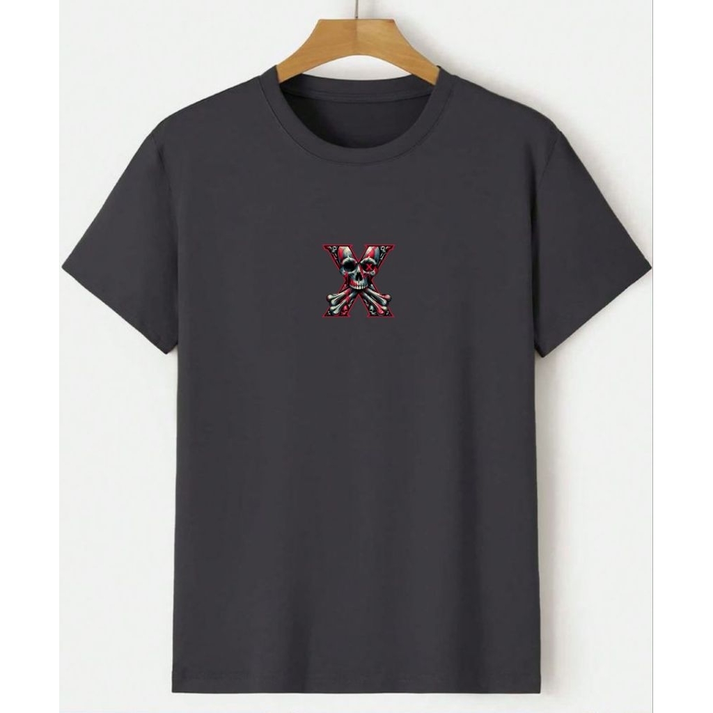 KAOS PRIA LENGAN PENDEK X SABLON SEDANG TENGA KAOS PRIA LENGAN PENDEK X