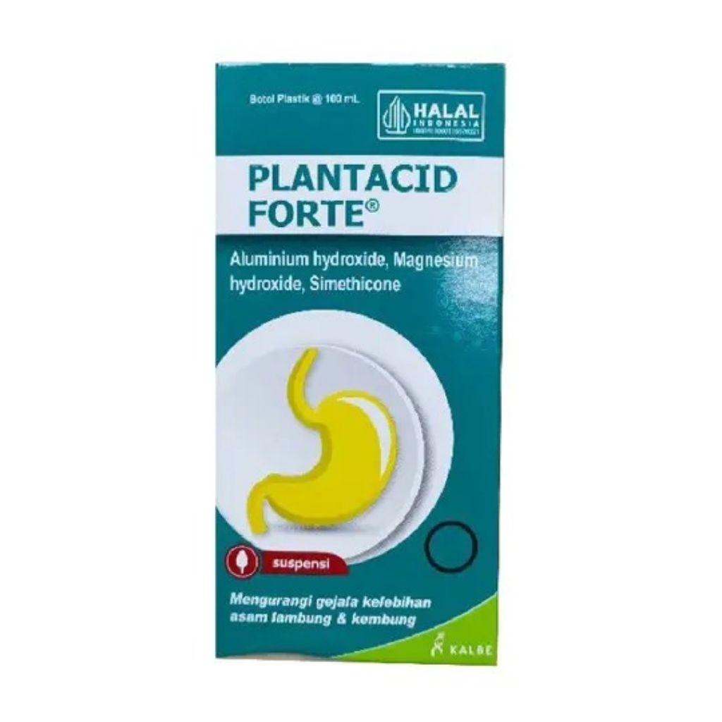 Plantacid Forte Sirup Obat Maag Asam Lambung