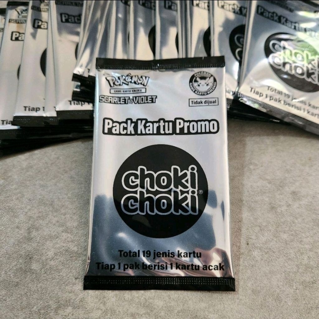 Pokemon Choki Choki Promo Card Pokemon TCG Indonesia