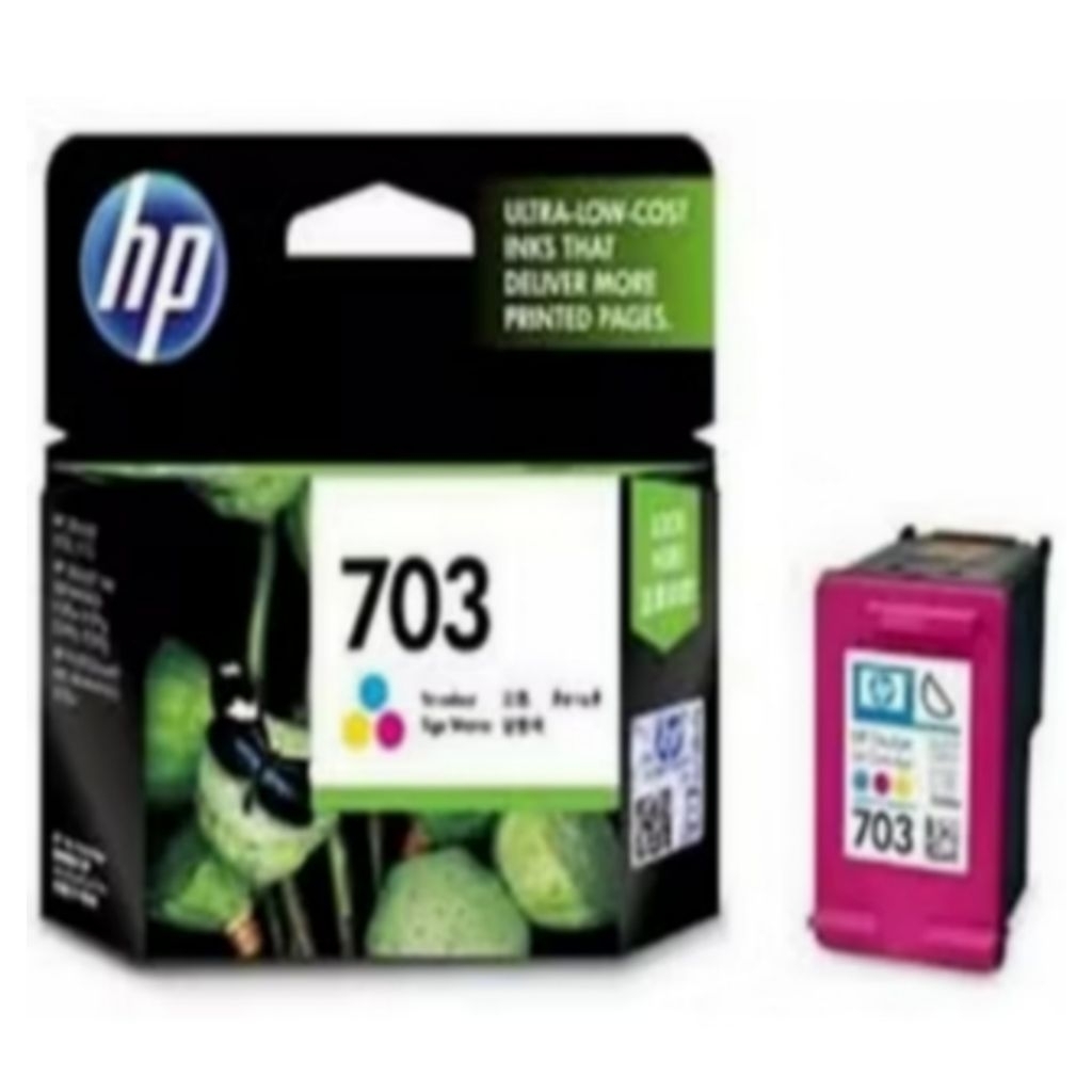 TINTA CARTRIDGE HP 703 COLOR ORIGINAL FOR Printer HP Deskjet D730, F735 All-in-One, Deskjet Ink Adva