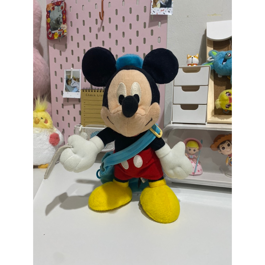boneka mickey mouse NTT disney / preloved plushie lucu