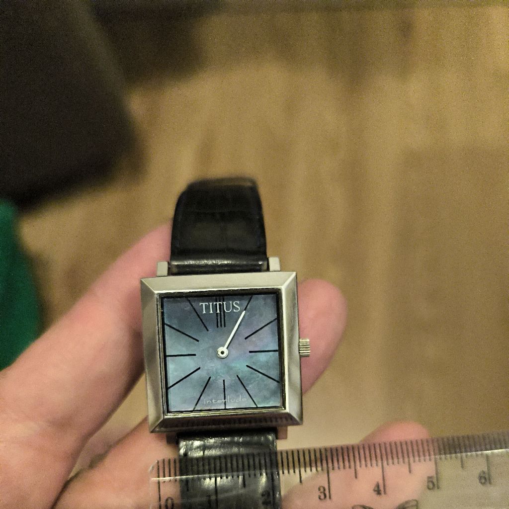 Jam Titus Interlude Quartz preloved normal siap pakai sesuai foto
