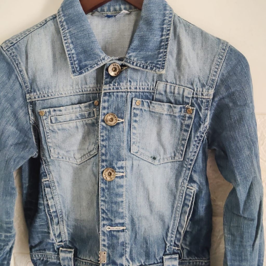 Jaket Denim Wanita denim Quick silver