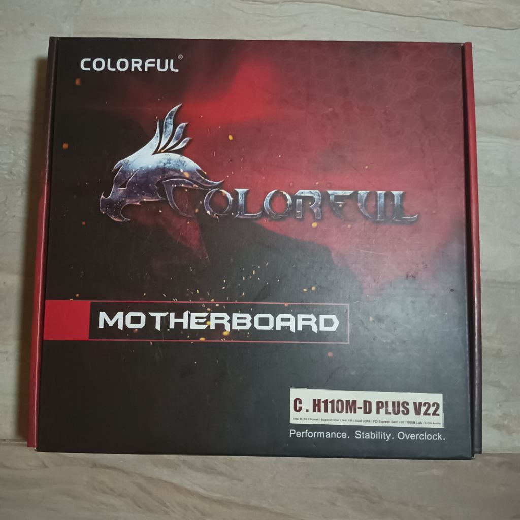Motherboard H110 COLORFUL likenew normal gen6 gen7
