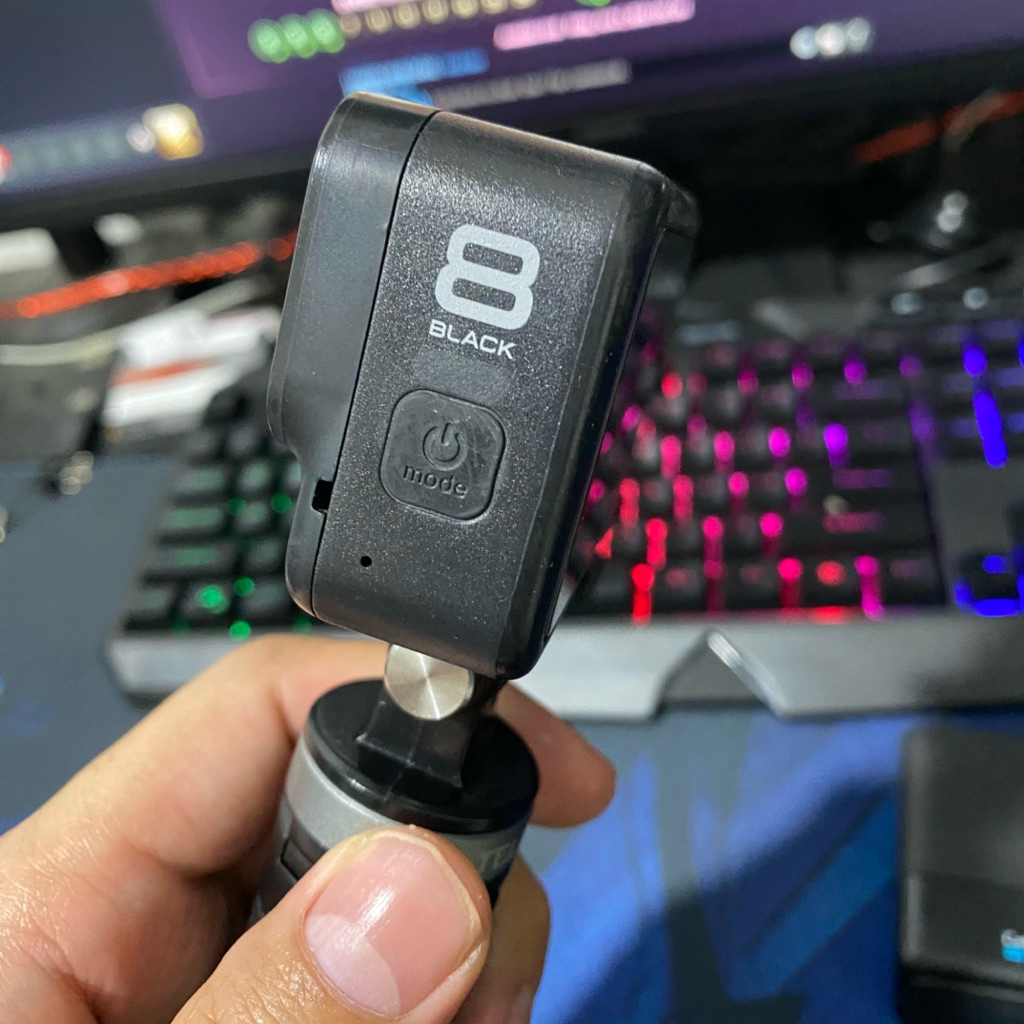 Paket Motovlog Gopro Hero 8 Black + Media Mod