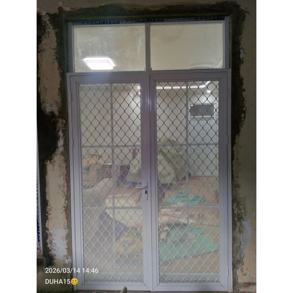 Pintuk Kasa nyamuk Aluminium