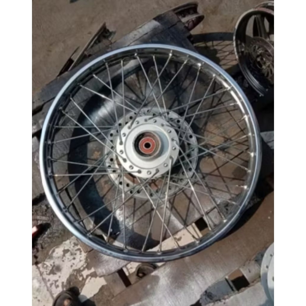 Velg Depan Honda Supra X 125 PNP Karisma PNP Supra Fit New 1Set Piringan Cakram Original Cabutan Kon