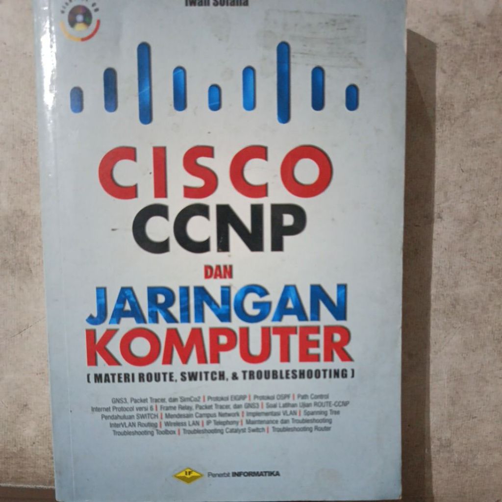 buku Cisco ccnp iwan sofana informatika bekas
