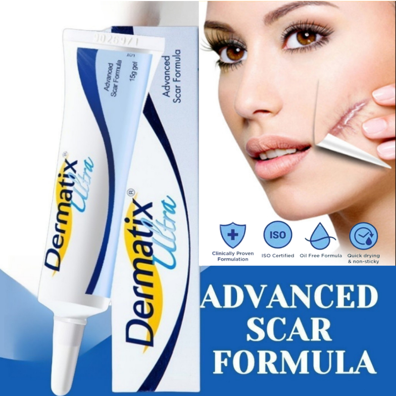 *Beli 3 Gratis 2*Dermatix Penghilang Bekas Luka 15gr / Dermatik Penghilang Bekas Luka ori / Penghila