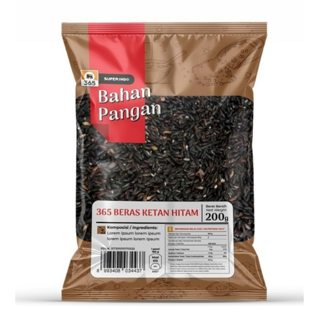 365 BERAS KETAN HITAM 500 GR