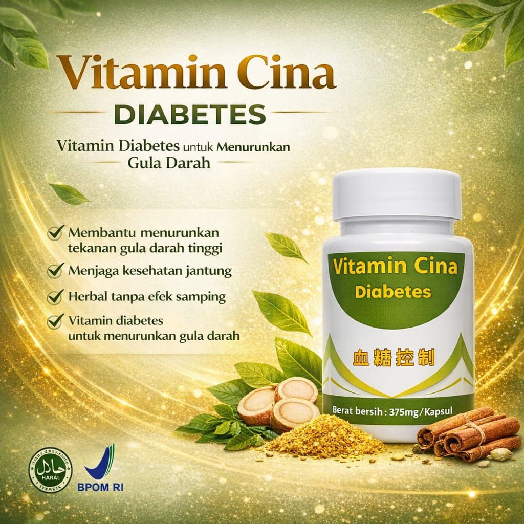 Vitamin CINA Herbal alami untuk mengatasi Diabetes