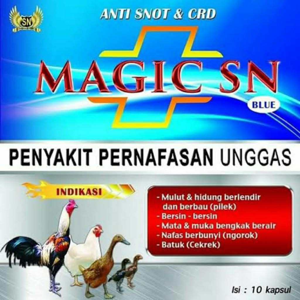 MAGIC SN BLUE penyakit pernafasan unggas