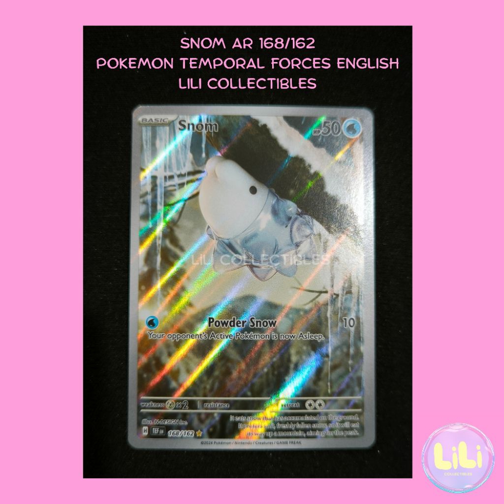 Snom AR 168 Pokemon English Temporal Forces