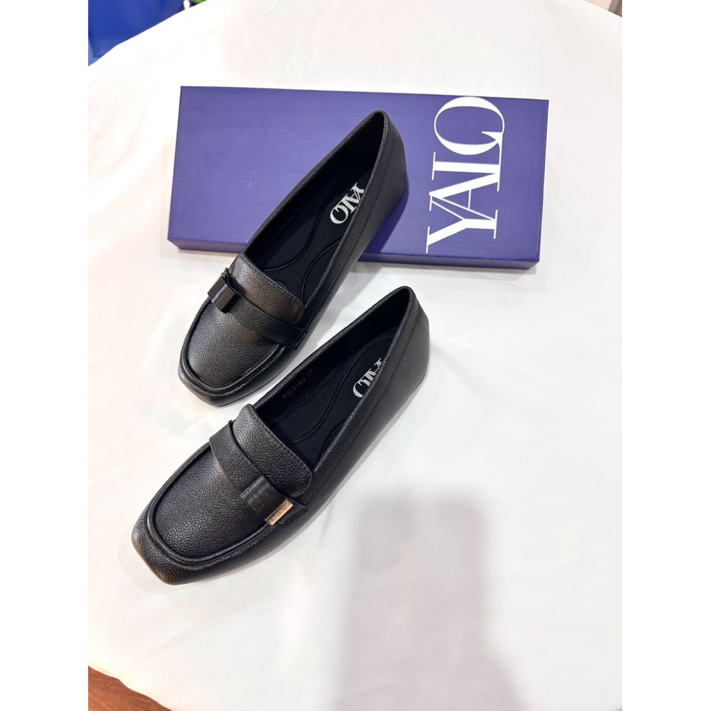 Sepatu flat wanita 8625-64 bahan Dove taiga import premium