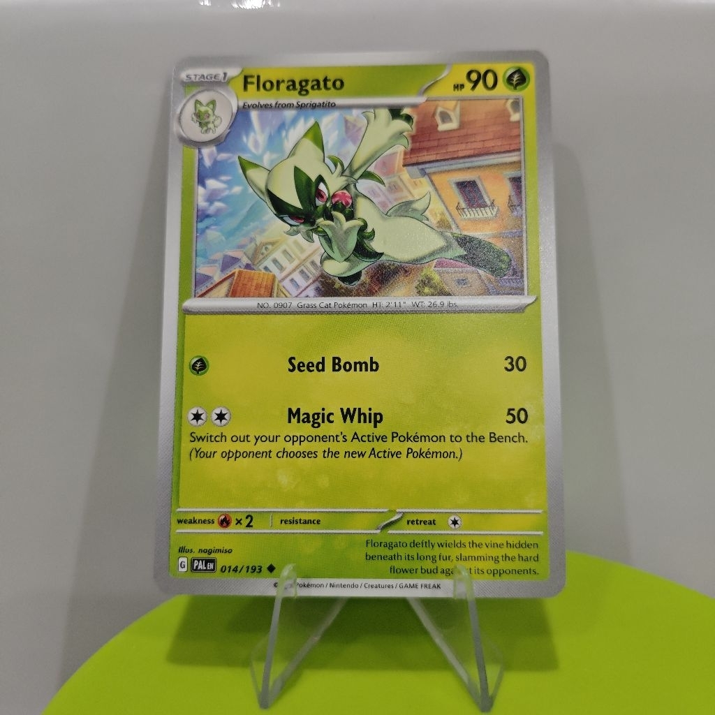Kartu Pokemon Floragato PAL 014/193 Bahasa English