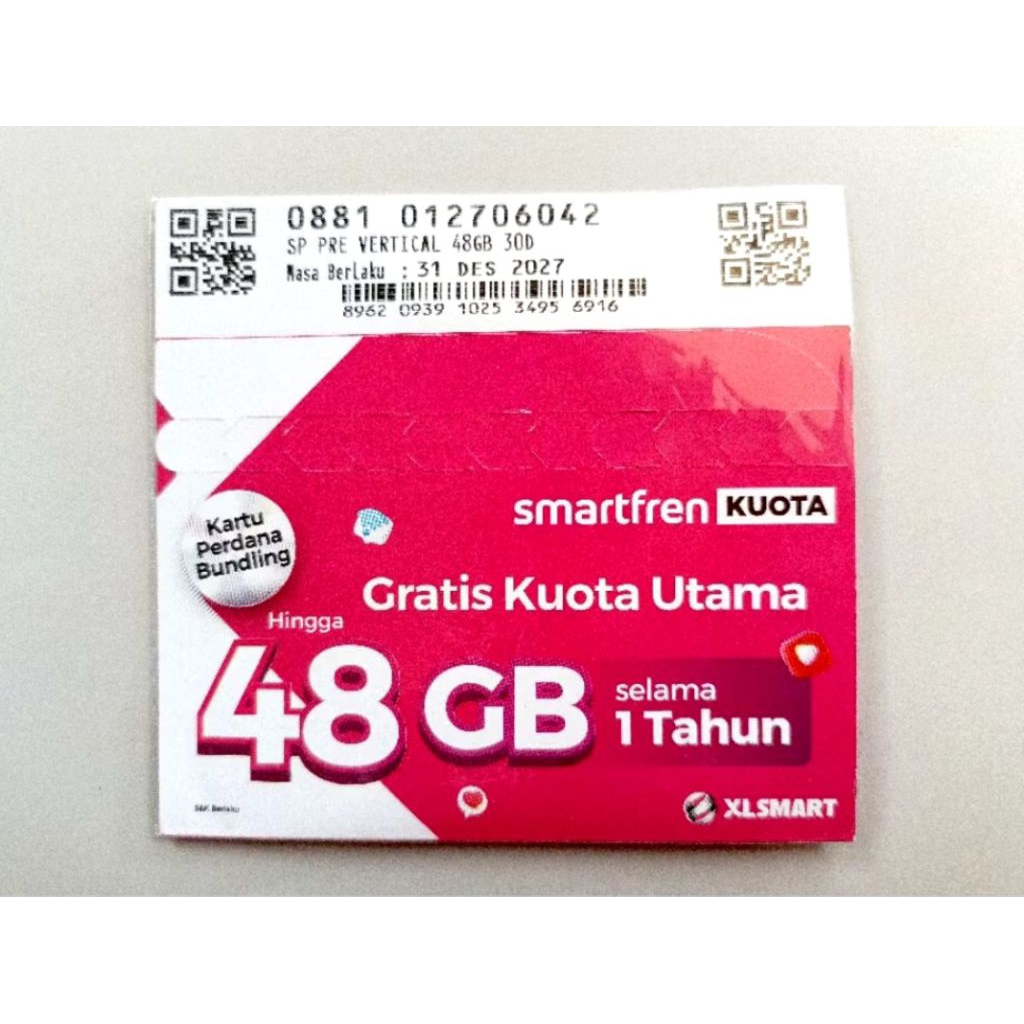 KARTU SMARTFREN SIAP PAKAI