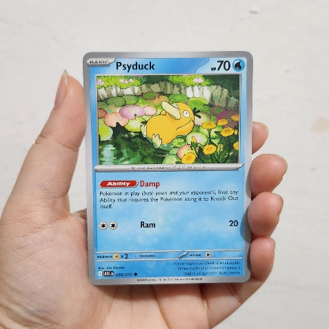 Kartu Pokemon TCG English - Psyduck Golduck