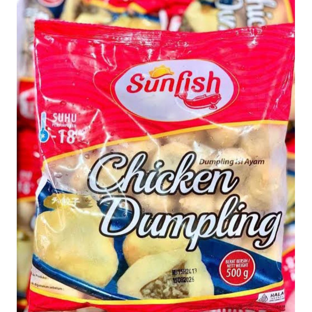 SUNFISH CHICKEN DUMPLING 500gr / DUMPLING AYAM
