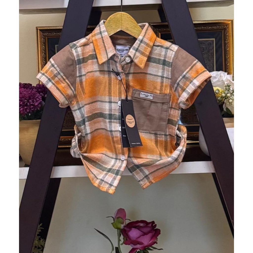 Kemeja Anak Libas Oren