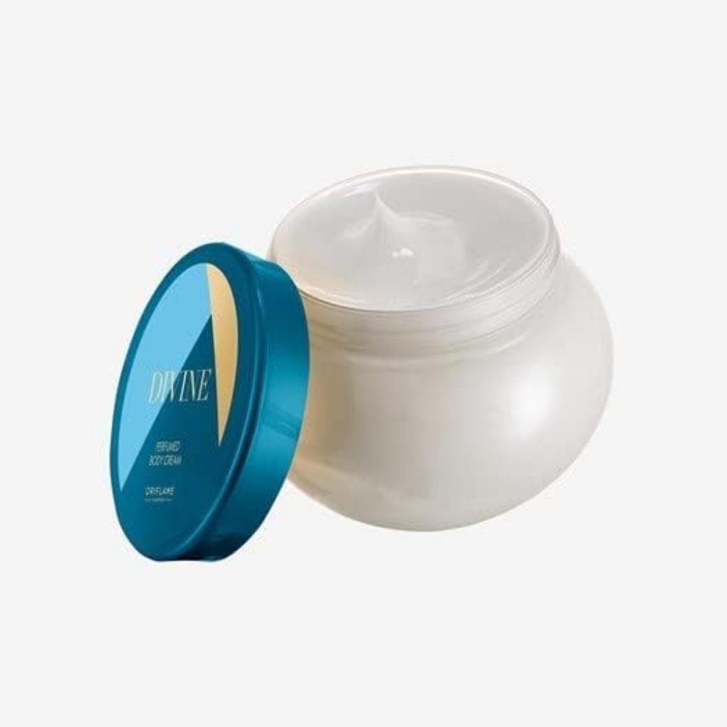 Divine Perfumed Body Cream (Biru) Oriflame