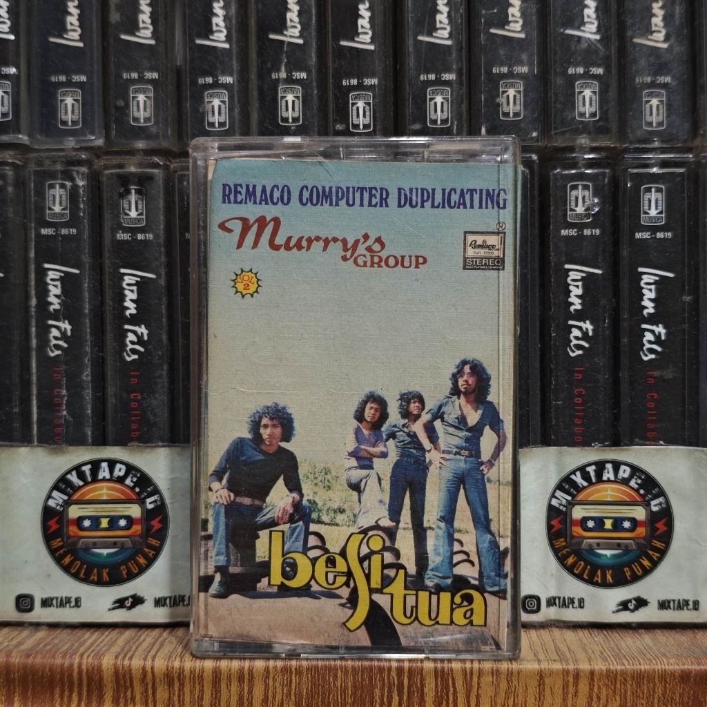 Kaset - Murry's Group - Besi Tua - Radio Tape - Kaset Pita - Radio - Pemutar Kaset - Retro - Classic