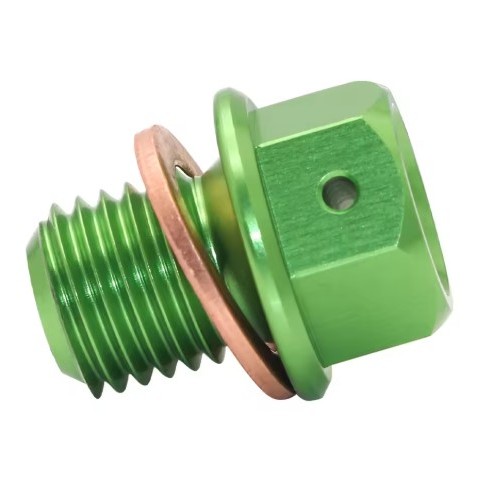 Baut Pembuangan Oli Mesin Magnetik untuk Kawasaki KLX 230 /RS KLX250 /S/R KLX300 KLX300R KLX300SM / 