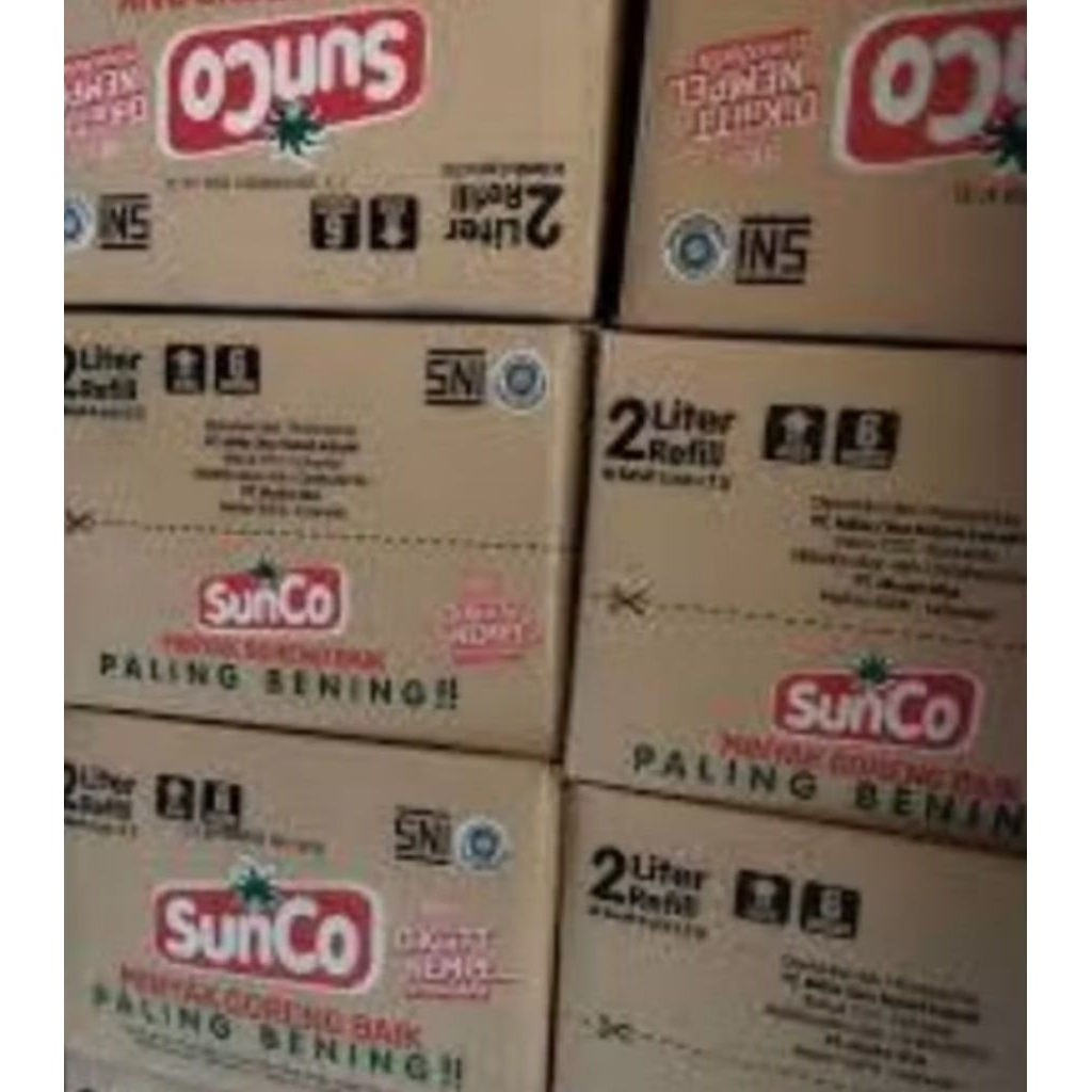 Minyak Goreng Sunco kemasan 2liter 1 dus