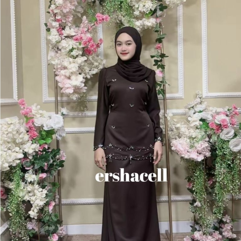 Nafila dress bahan maxmara silk model terbaru rok model putri duyung, cocok untuk kondangan pesta la