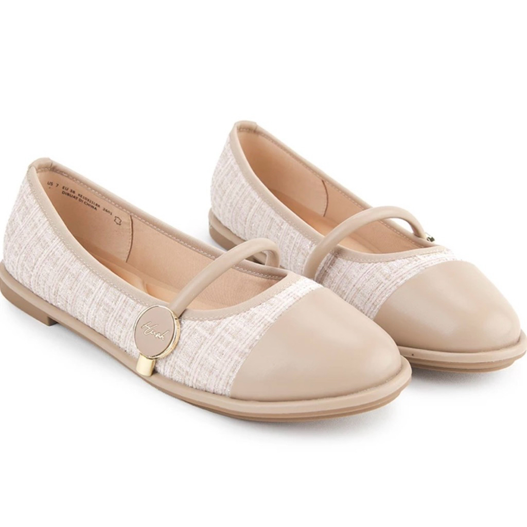 Flat Shoes Wanita Hush Puppies Original Dray