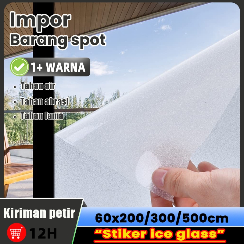 [Kualitasting] sticker kaca jendela wallpaper kaca jendela sandblast sticker kaca sticker kaca sunbl