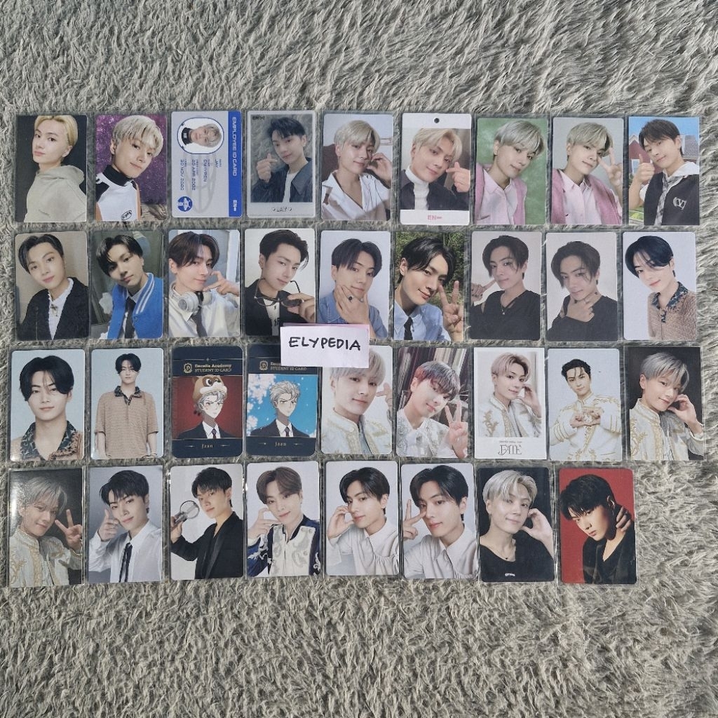 [READY] ENHYPEN Jay Official Photocards (Part 3: PC Merchandise) FATE World Tour Birthday Special Pa