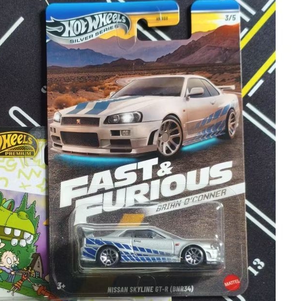 Hot Wheels Nissan Skyline R34 Brian O'conner