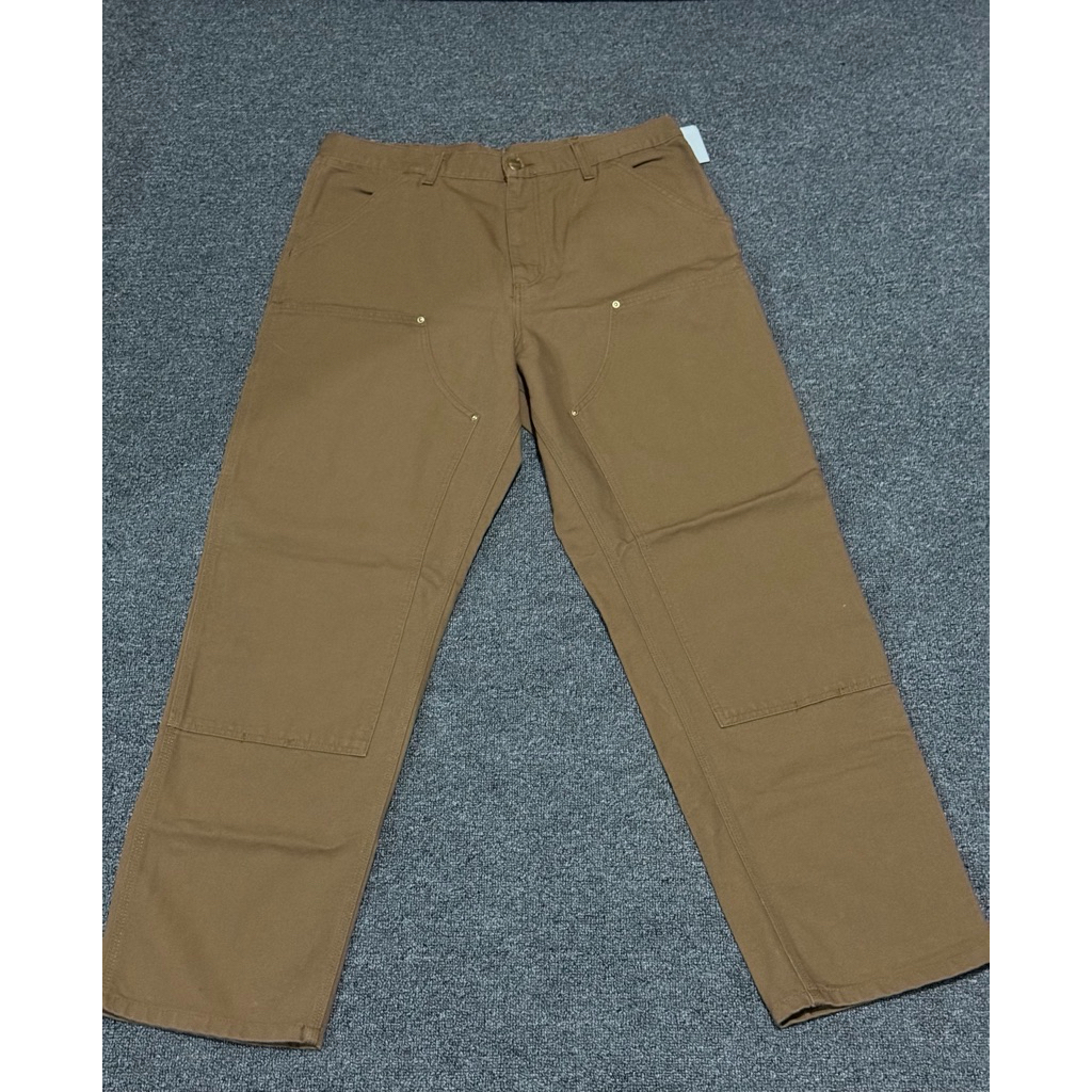Carhartt WIP Double Knee Pants Hamilton Brown Rinsed
