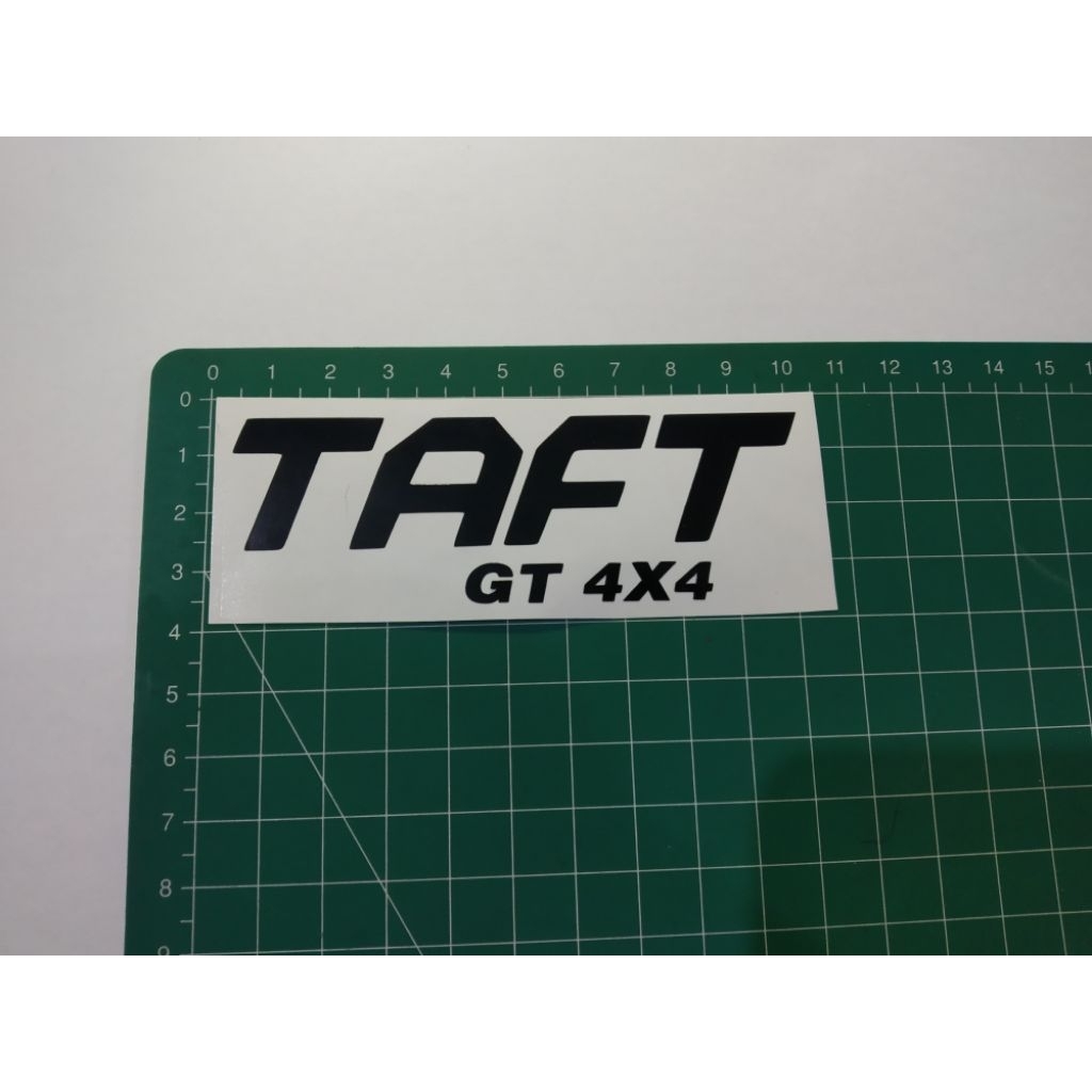stiker cutting Taft GT 4x4