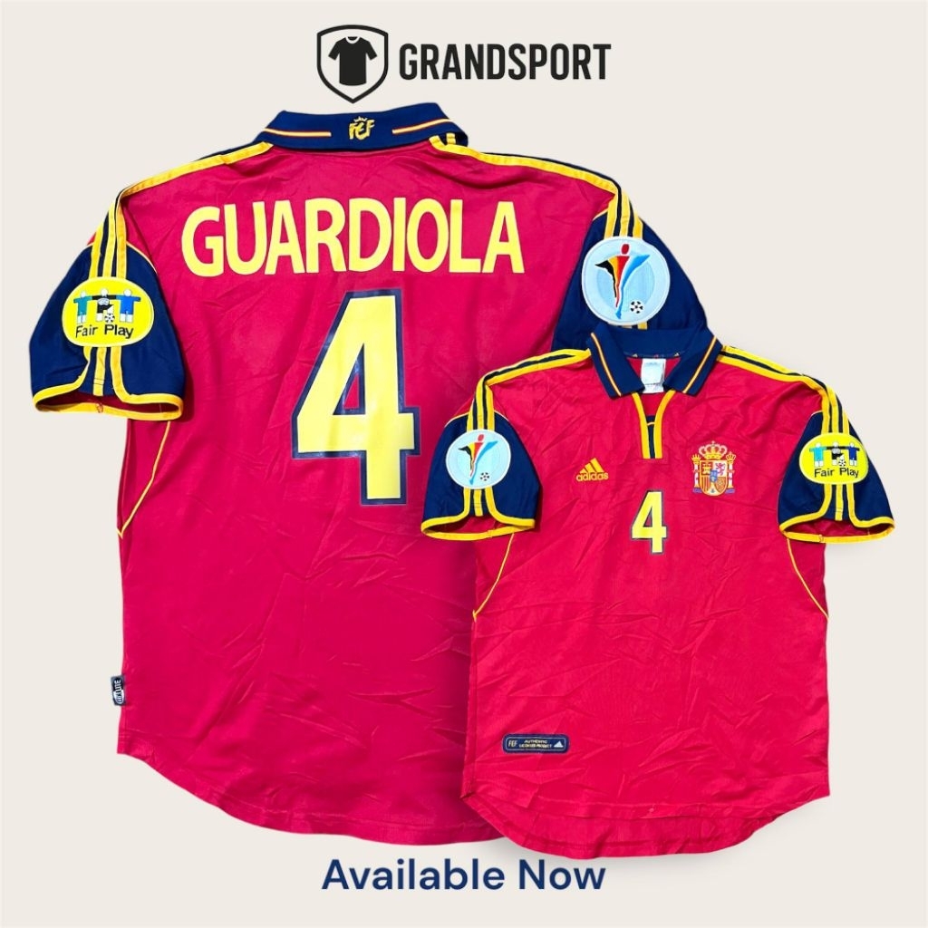Original Jersey Spain 2000 Home