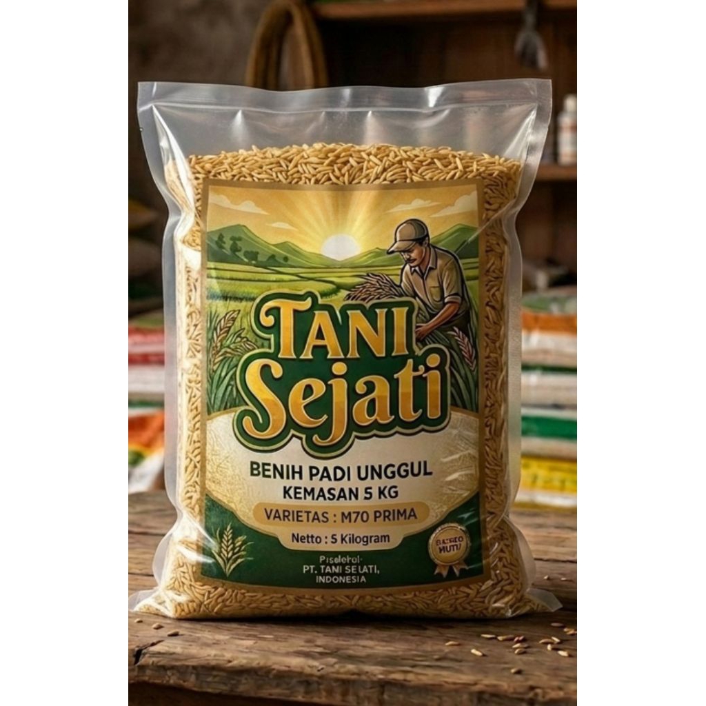 bibit padi benih padi M70 prima