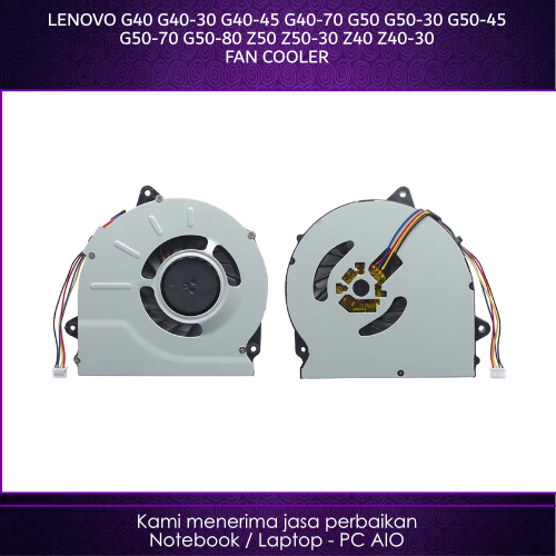 Fan Cooler LENOVO G40 G40-30 G40-45 G40-70 G50 G50-30 G50-45 G50-70 G50-80 Z50 Z50-30 Z40 Z40-30