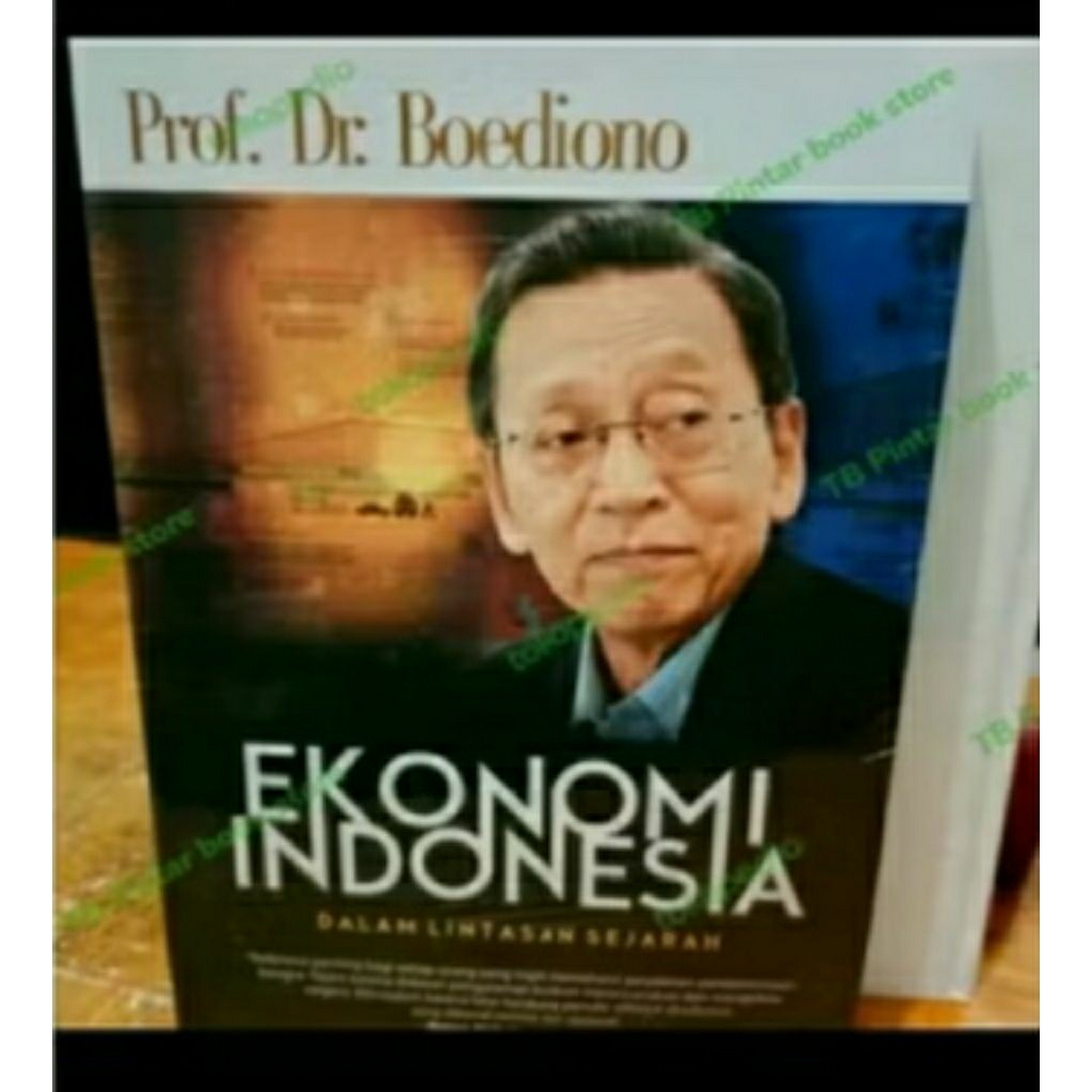 buku ekonomi Indonesia prof. dr boediono