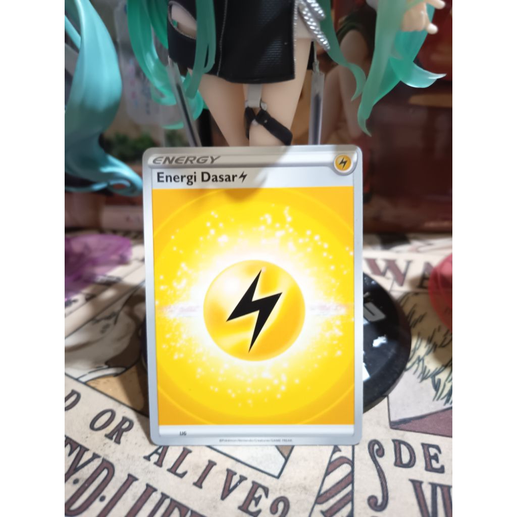 Energi Dasar LIG/LIGHTING/LISTRIK - Set Starter Deck V - Pokemon TCG Indonesia
