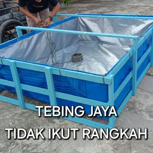 Terpal Kolam Ikan 300x200x50 A5 Kolam Terpal Budidaya